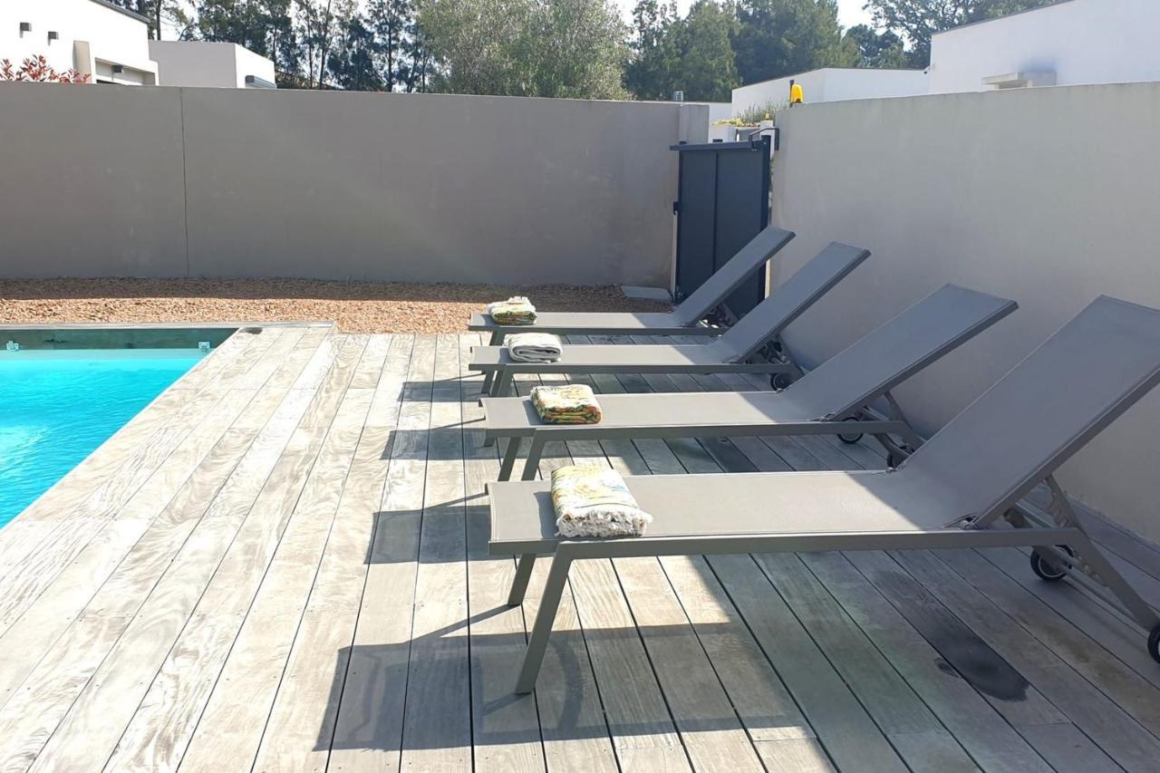 Villa Rossa 6 Pers Dans Residence Avec Piscine Chauffee Privee ليسي المظهر الخارجي الصورة