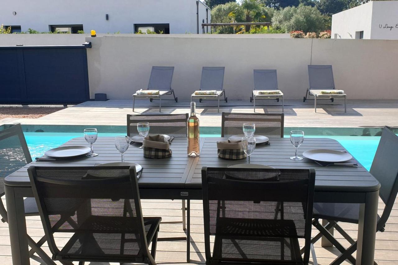 Villa Rossa 6 Pers Dans Residence Avec Piscine Chauffee Privee ليسي المظهر الخارجي الصورة